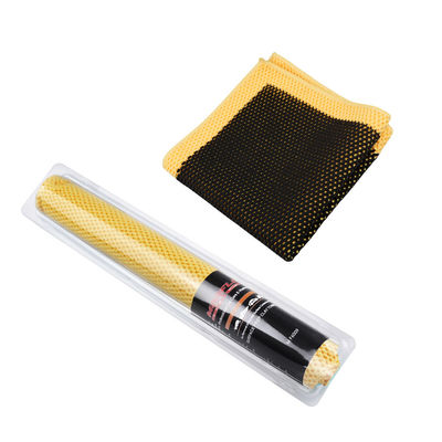 2 mm grubości Mikrofiber żółty ręcznik samochodowy gliniany w King Point Grade
